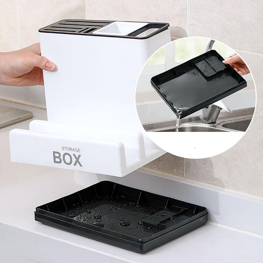Holders Kitchen Knife Plastic Storages