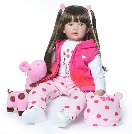 Reborn Toddler Dolls Soft Silicone Vinyl Realistic