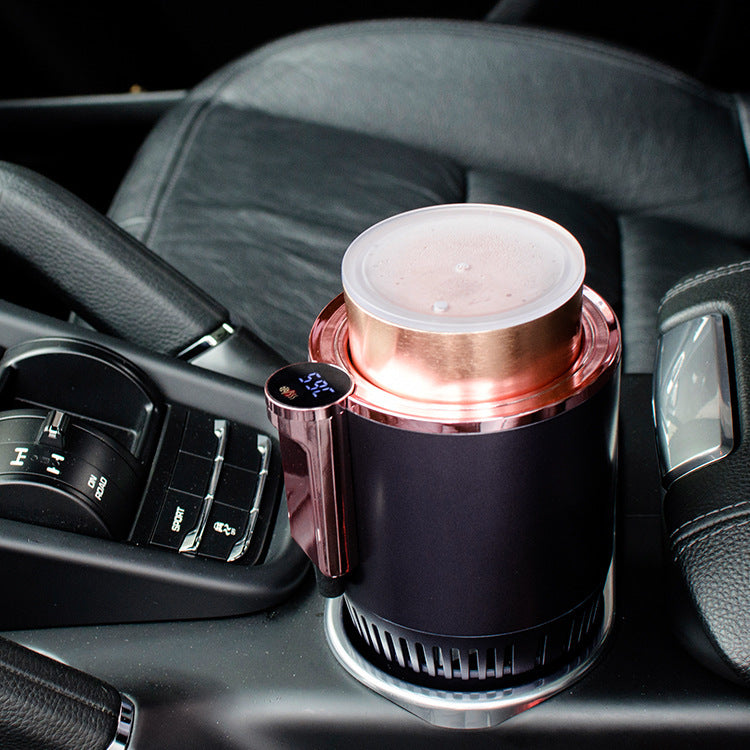 Car Heating Cooling Cup 12V Smart Car Cup Holder