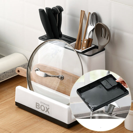 Holders Kitchen Knife Plastic Storages