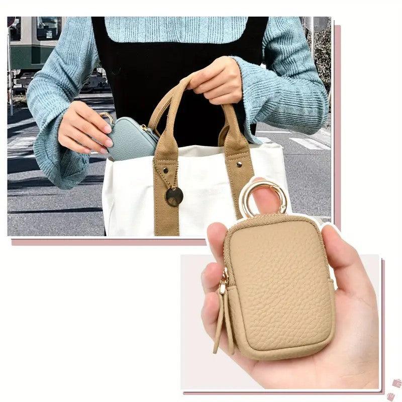 Small Change Purse Keychain Wallet For Women