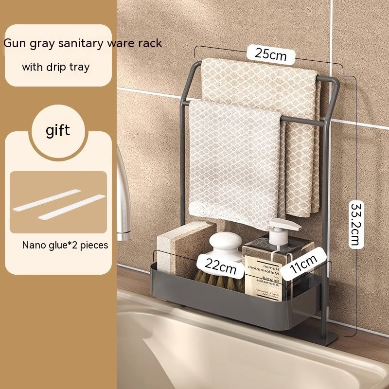 Rag Draining Kitchen Storage