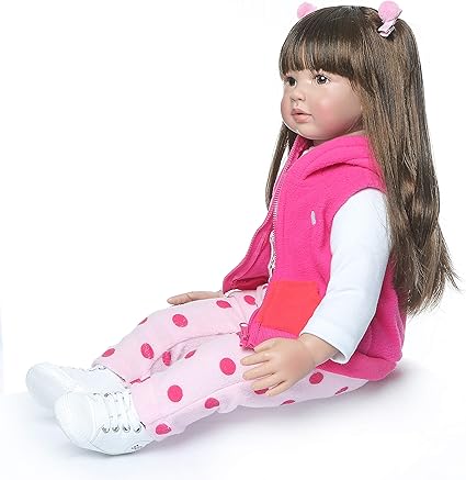 Reborn Toddler Dolls Soft Silicone Vinyl Realistic