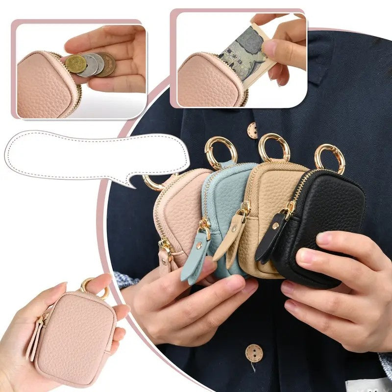 Small Change Purse Keychain Wallet For Women