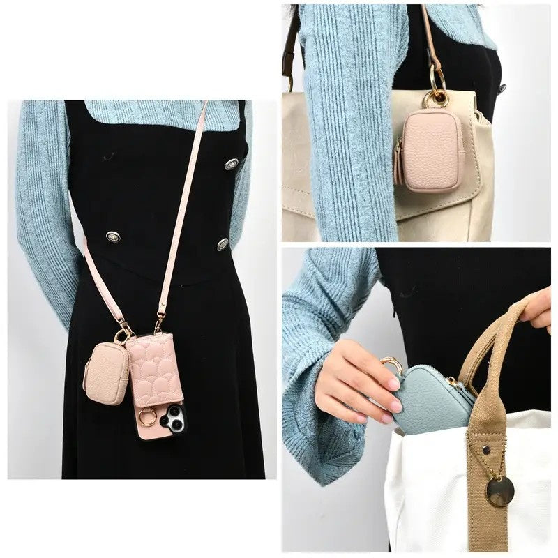 Small Change Purse Keychain Wallet For Women